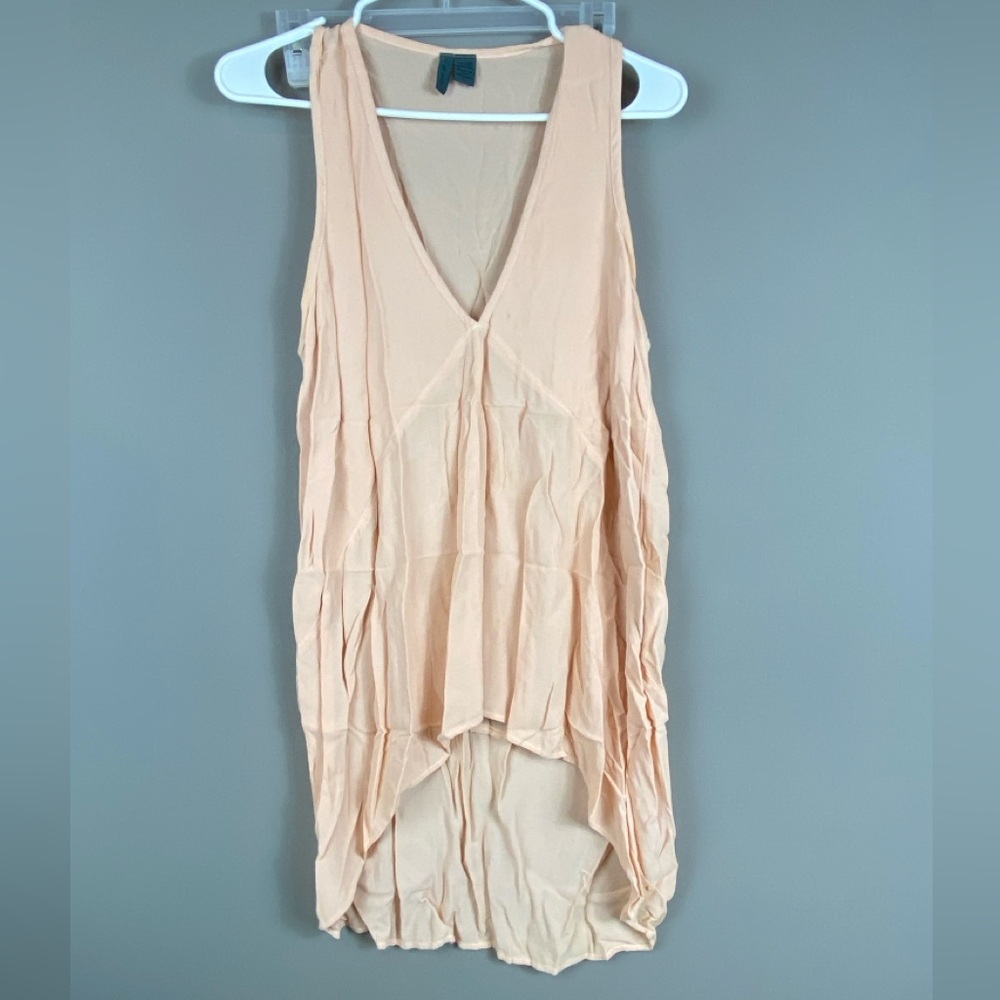 Left of Center Cream Top